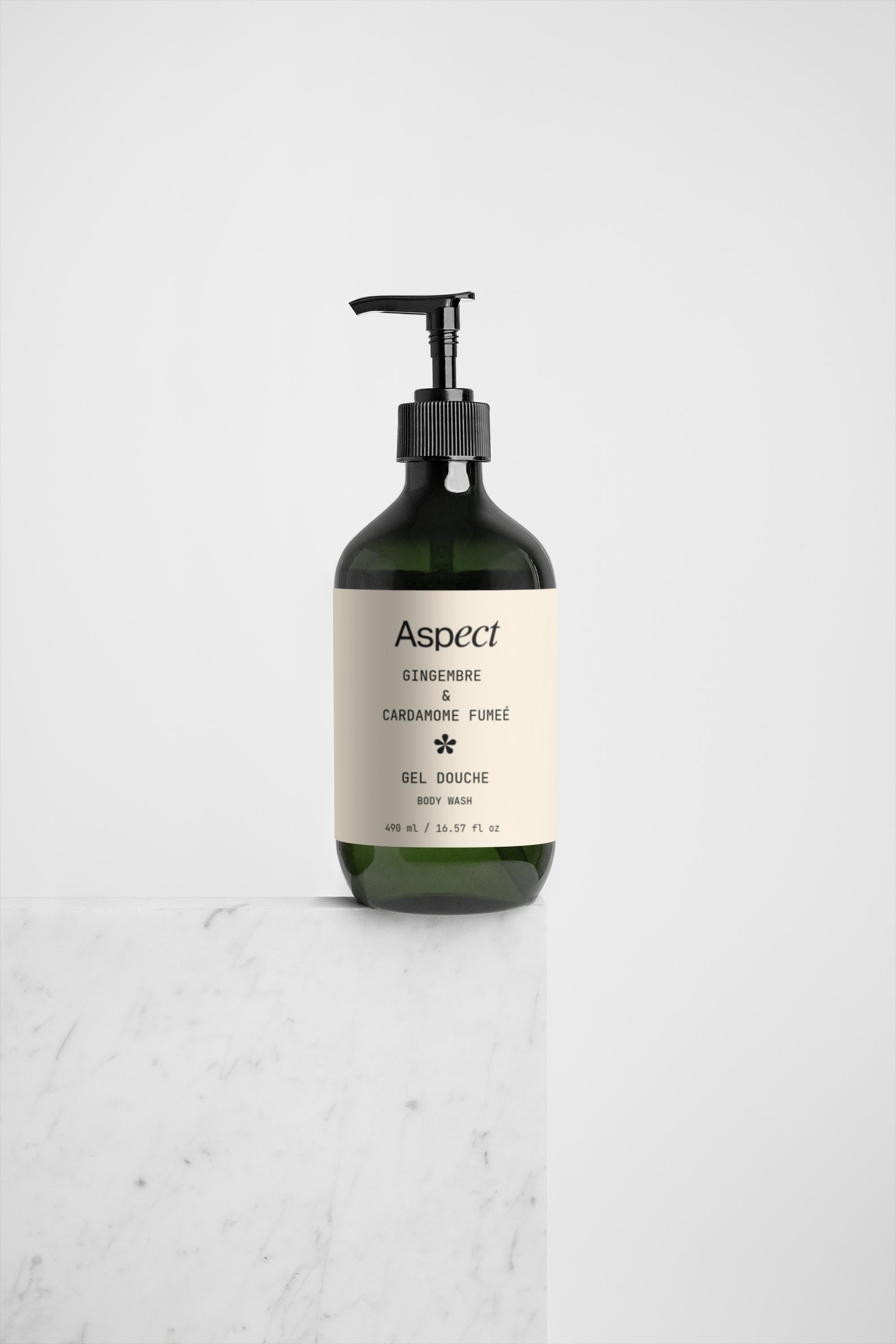 Gel douche, Gingembre et Cardamome fumée