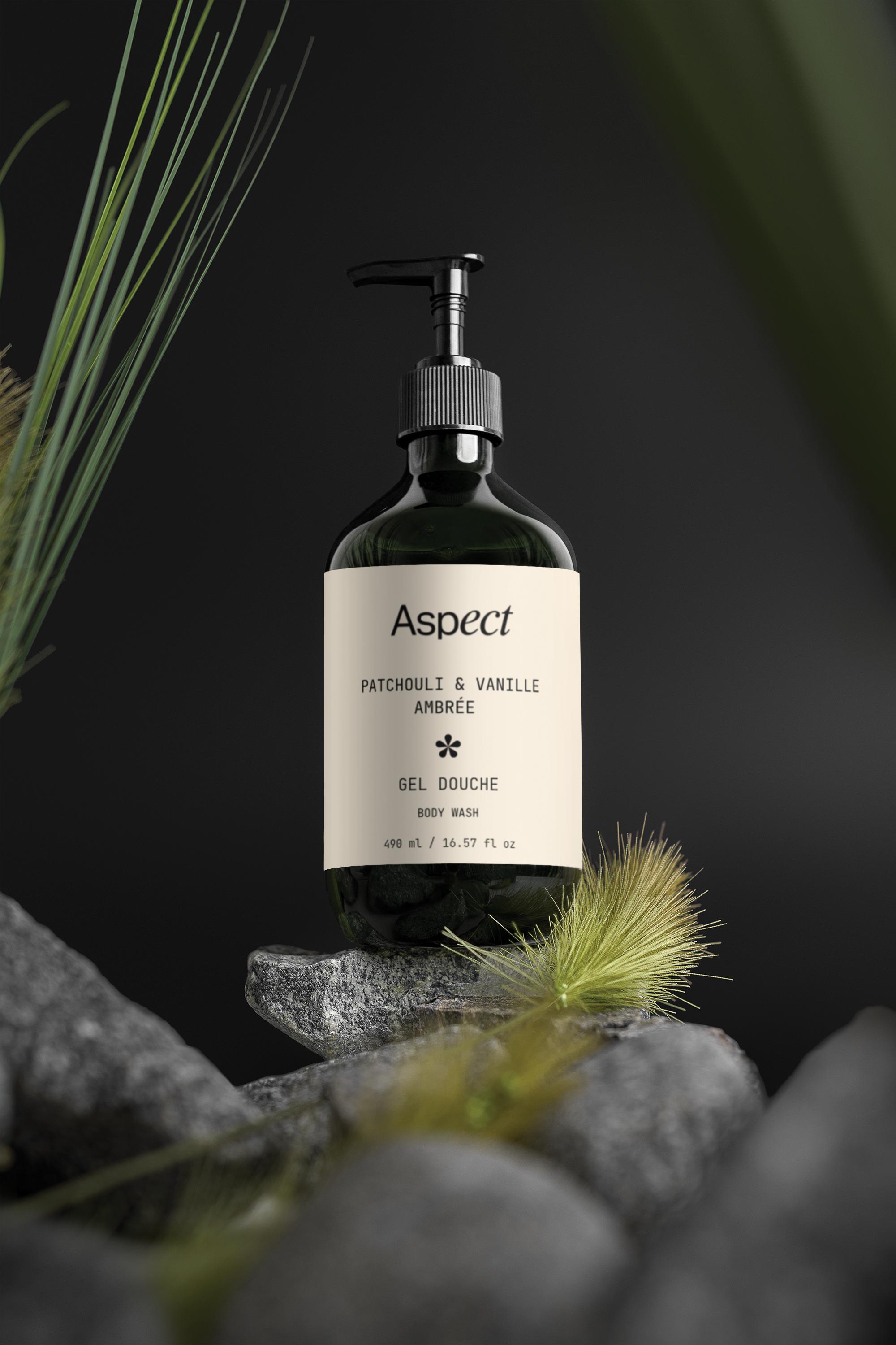 Gel douche, Patchouli & Vanille Ambrée